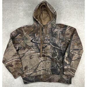 Vintage Realtree Hoodie Men’s Sz M AP Camo Y2K Hunting Outdoors Skate Pullover